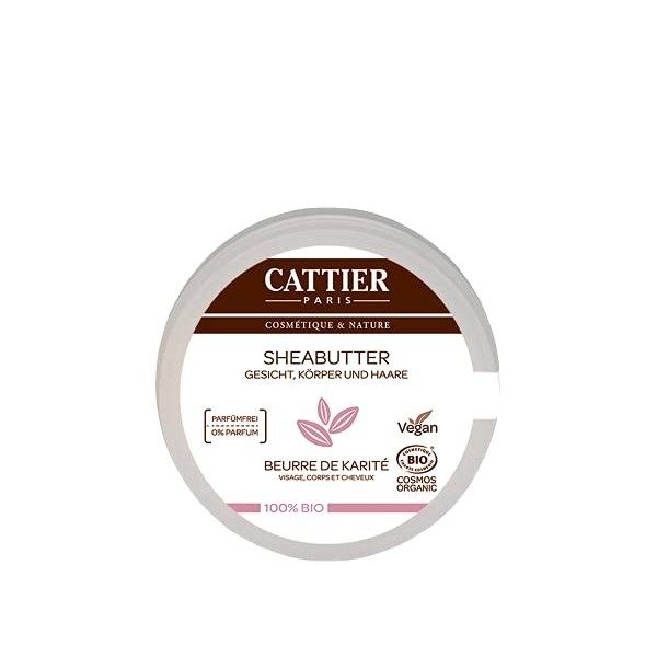 Cattier Beurre de karité Vegan BIO - Le pot de 100g