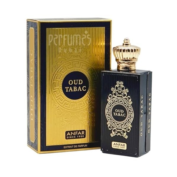 Oud Tabac by Anfar for Men - 2.04 oz Extrait De Parfum Spray