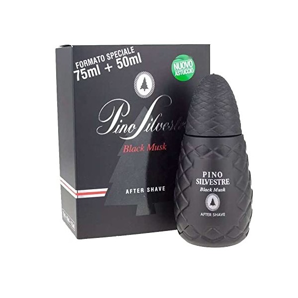 Pino SILVESTRE Musc noir Après-rasage 125ml après-rasage italien