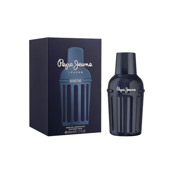 Pepe Jeans Addictive For Him Parfum Homme Eau de Parfum 50ml Parfum Oriental et Boisé Cadeau pour Homme Vaporisateur