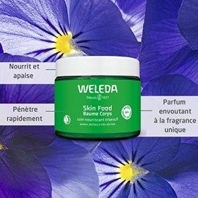 Weleda - Skin Food Baume Corps Soin Nourrissant Intensif Peaux Sèches À Très Pot En Verre , 150 Ml Lot De 1 