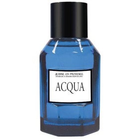 JEANNE EN PROVENCE - Parfum Homme Acqua - Eau de toilette - Flacon Vaporisateur 100 ml - Fabriqué en France à Grasse