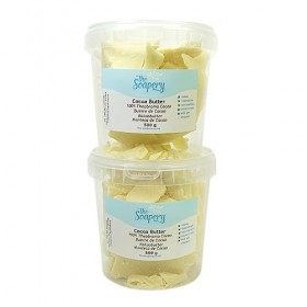 TheSoapery Hydratantes Beurre de cacao 1 kg - non raffiné - 100 % pur et naturel