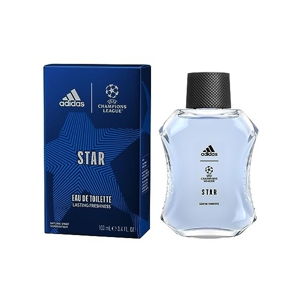 Adidas, UEFA 10 Eau de Toilette, 100 ml