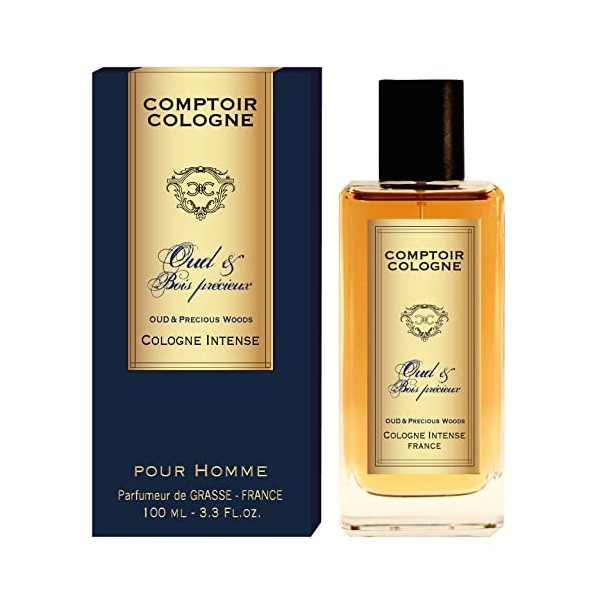 COMPTOIR COLOGNE - Eau de Cologne Intense - Oud & Bois Précieux, 100ml