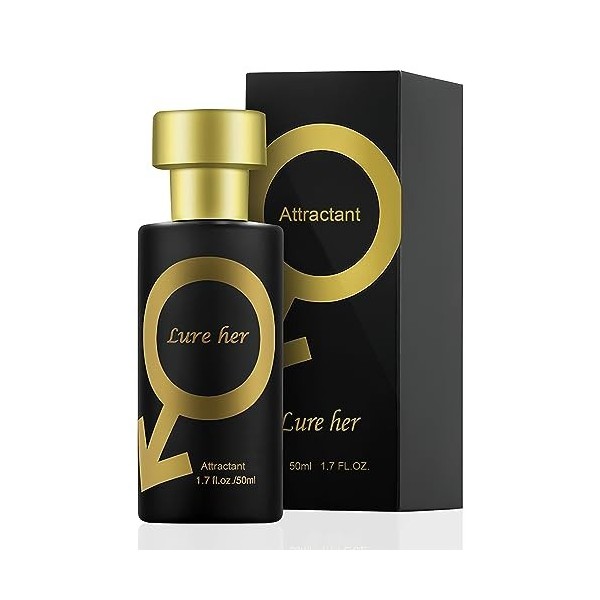 Lure Her Parfum Homme, Darryy Phéromone Cologne pour Homme 50ml, Parfums Romantiques pour Homme, Pheromone pour Homme, Parfum