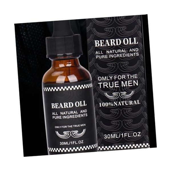 Healeved 3 Pièces 1 sérum de croissance de barbe suppléments pour hommes huile essentielle beard oil beard growth huile de mo