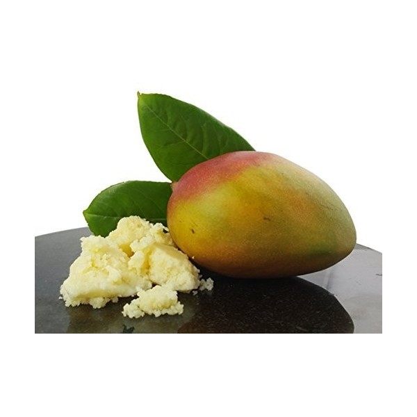 Beurre de mangue pur et naturel, pour la peau et les cheveux