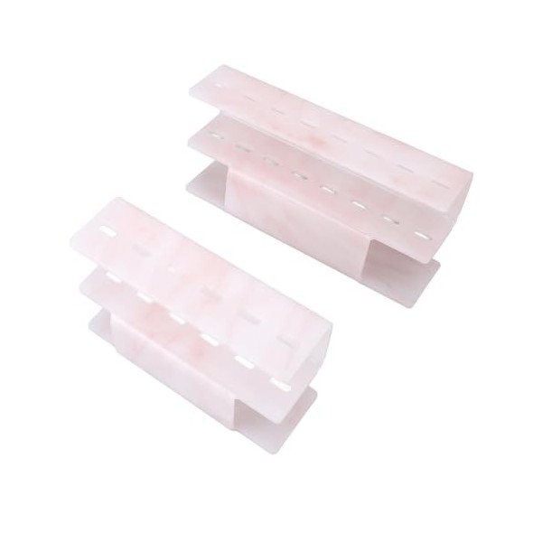 Support de Pince à Cils, 2 Pièces, 6 Trous et 8 Trous, Support de Rangement en Plastique pour Salons, Magasin de 14 Pièces, I