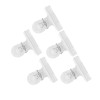 Clips Dextension DOngles Courbe en C, Créez des Ongles Parfaits avec des Pointes en Gel ou en Acrylique, Plastique Robuste,