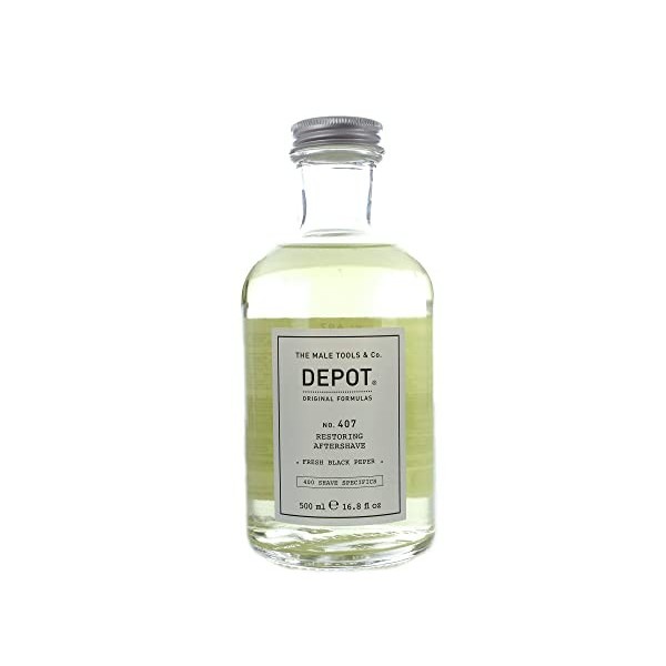 DEPOT NO. 407 RESTORING AFTERSHAVE DOPOBARBA RINFRESCANTE 500 ML