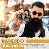 BANDIDO Baume Barbe 40 ml – Soin Barbe Homme Nourrissant avec Huiles Naturelles – Tenue Forte et Hydratation – Baume à Barbe 