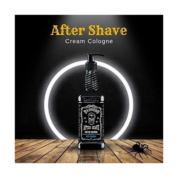 Bandido Barber After Shave Cream Cologne ISTANBUL 350ml - Lotion Men Baume après rasage - le rasage humide nourrit et rafraîc