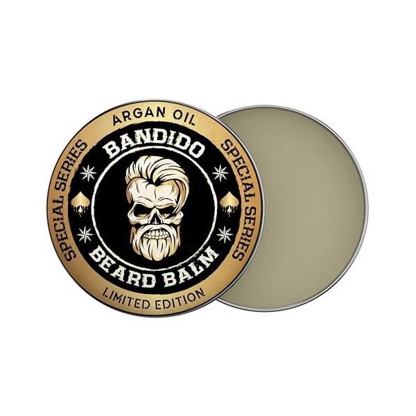 Bandido Baume à barbe 40 ml à lhuile dargan | Baume à lhuile dargan | Soin de barbe à lhuile dargan | Beard-Wax Men – d