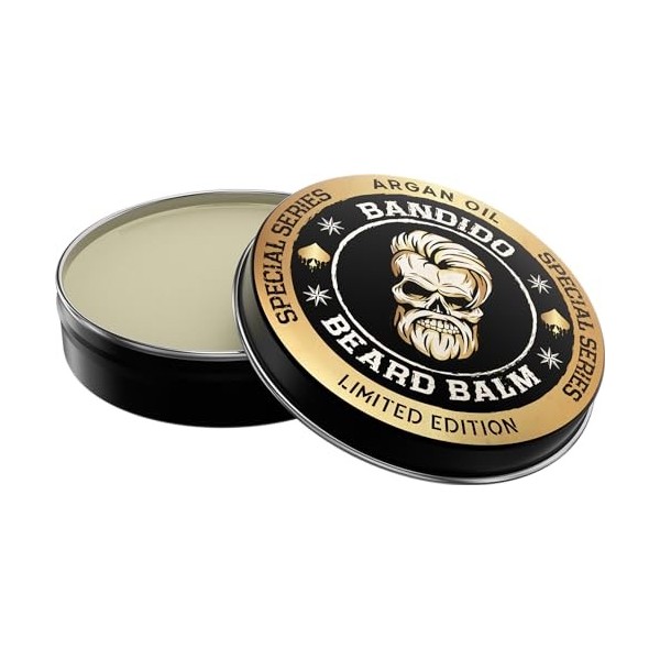 Bandido Baume à barbe 40 ml à lhuile dargan | Baume à lhuile dargan | Soin de barbe à lhuile dargan | Beard-Wax Men – d