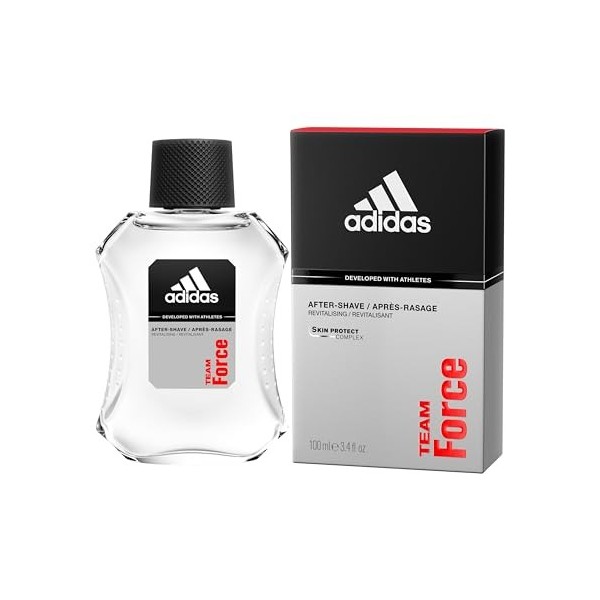 Adidas Team Force After Shave for Men, 3.4 fl oz