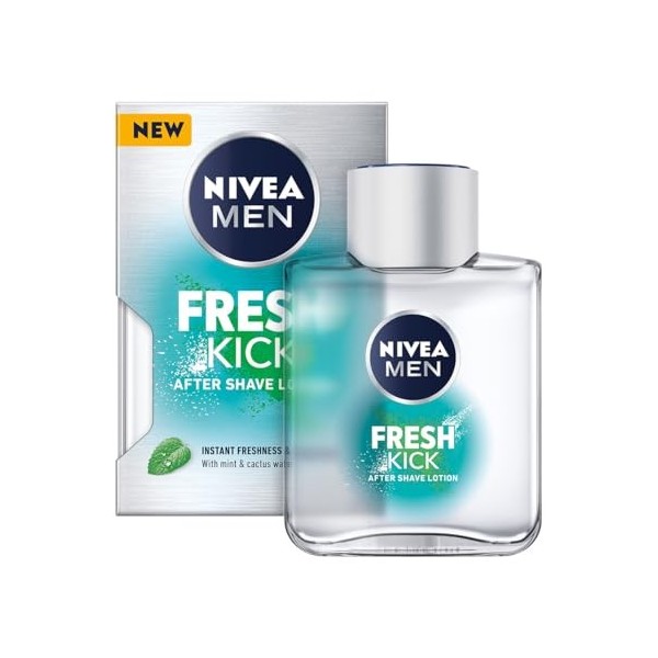 NIVEA MEN Fresh Kick Rafraîchissant après-rasage pour homme 100 ml