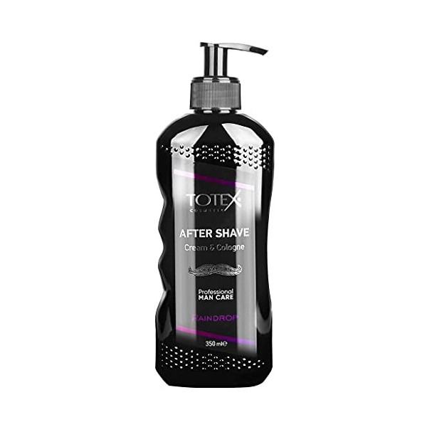 Totex Shave Style Crème Après-Rasage & Cologne Raindrop Baume Après-Rasage Doux Rafraîchir Peau Sensible Pour Hommes 350ml