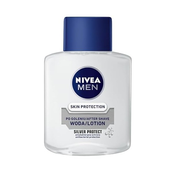 NIVEA MEN Silver Protect Eau après-rasage, 100 ml