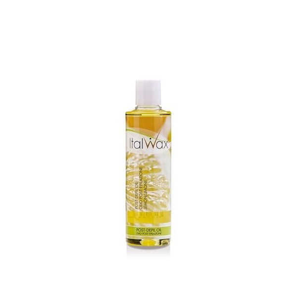 Italwax Lotion après épilation - 250ml - Propriétés toniques et antiseptiques - Arôme Citron - Hydratant et éliminant les rés