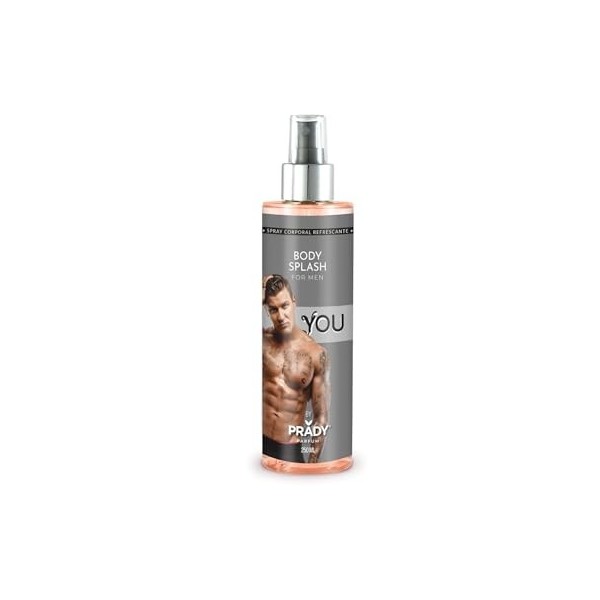 Prady - Body Splash You Homme - Homme - 250ml - Élégance et Fraîcheur