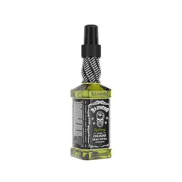 Bandido Eau de Cologne Homme SYDNEY 150 ml - After Shave Men Eau parfumée après-rasage pour homme, parfum longue durée prévie