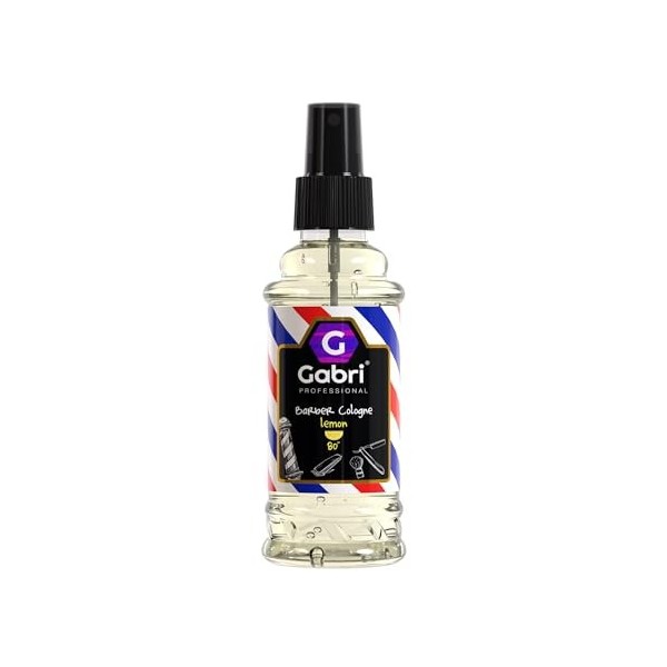 Gabri Professional Lemon Barber Cologne – Série portable 150 ml Turkish Limon Kolonya