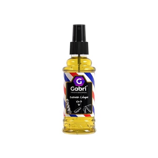 Gabri Professional Barber Cologne après-rasage en spray Eau de Cologne turque pour homme, 150 ml No2 