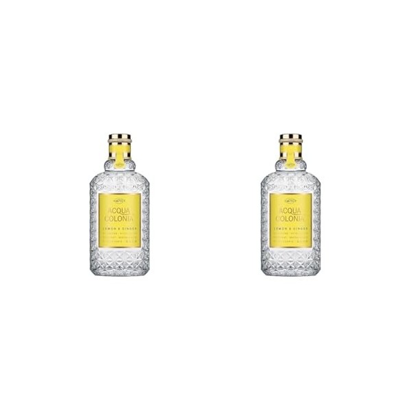 4711 Acqua Colonia® Lemon & Ginger | eau de cologne | 170ml Lot de 2 