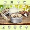Beurre de Karité 400g - Non Raffiné - 100% Pur et Naturel - Pressé à Froid - Africain - Ghana - Idéal pour Cheveux - Peau - L