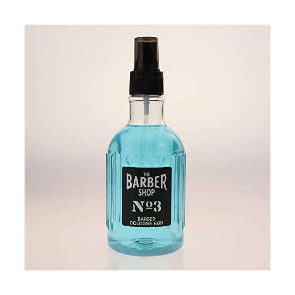 The Barber Shop No.3 Eau de Cologne Vaporisateur Homme 250ml |After Shave men | après-rasage pour hommes | Spray pour le corp