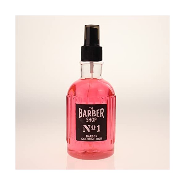 The Barber Shop No.1 Eau de Cologne Spray pour homme 250 ml | Après-rasage pour homme | Parfums Barber | Spray pour le corps 