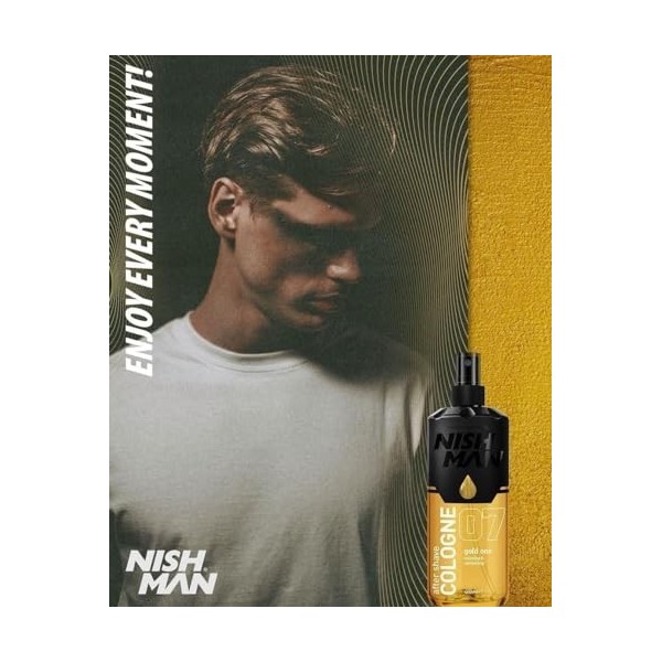 NISHMAN 07 After Shave Cologne Gold One 400 ml