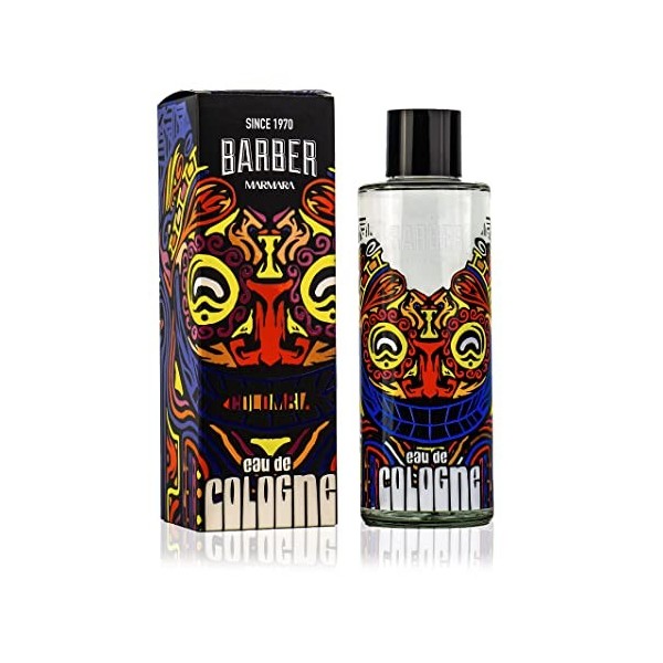 BARBER MARMARA COLOMBIA Eau de Cologne Édition Limitée 500ml | Bouteille en verre de cologne pour hommes | emballage cadeau |