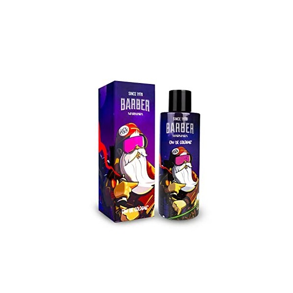 BARBER MARMARA X-MAS Limited Edition Eau de Cologne 500 ml | Bouteille deau parfumée pour homme | Emballage cadeau | Parfum 