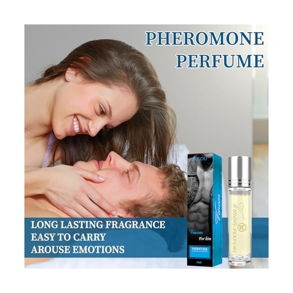 ELF-GRETTER 2 Pièces Parfum Pheromone pour Homme, Parfum Phéromones, Parfum au Pheromone Homme, Eau de Parfum Homme pour Atti