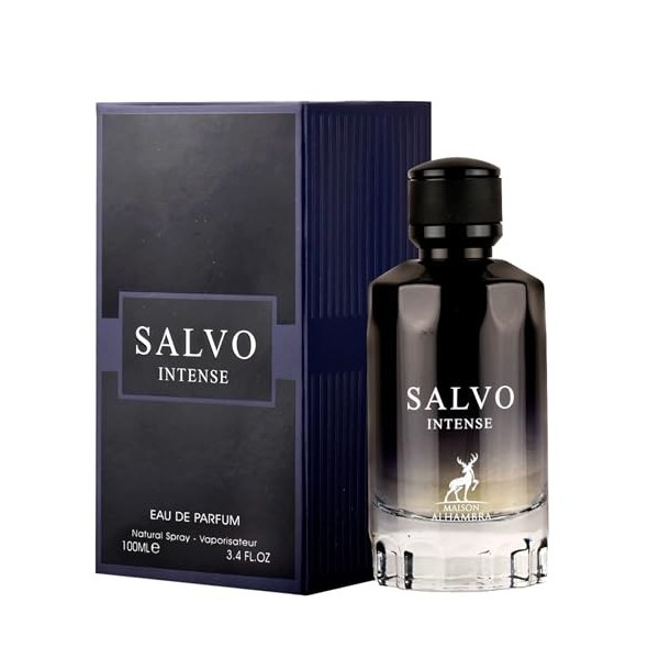 Salvo Intense by Maison Alhambra for Men - 3.4 oz EDP Spray