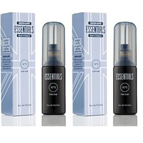 Milton-Lloyd Essentials No 9 - Parfum pour Hommes - Eau de Parfum 50ml Lot de 2 