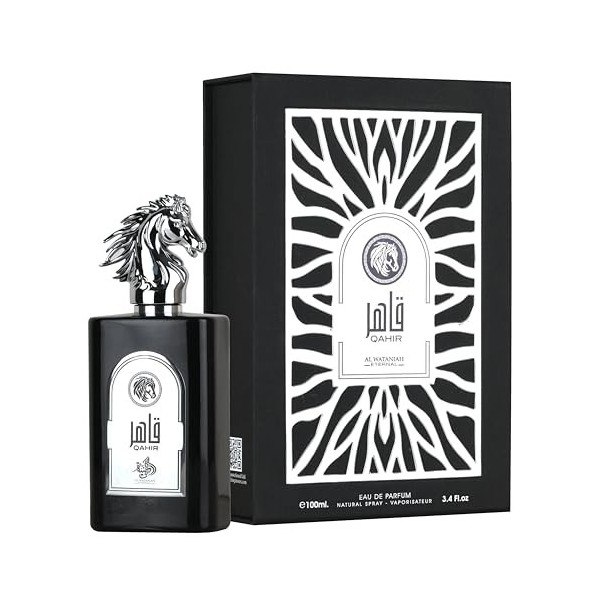 AL WATANIAH Qahir - Parfum de Luxe pour Hommes, Eau de Parfum 100 ml, Fragrance Puissante et Sophistiquée