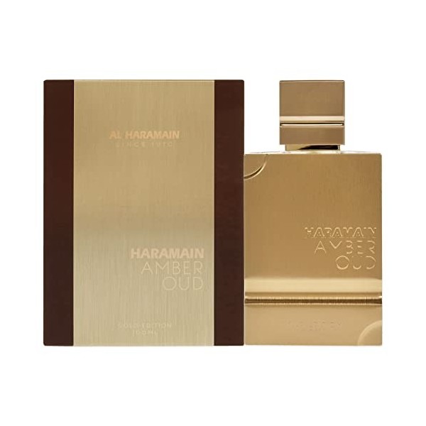 Haramain Amber Oud For Unisex 3.33 oz EDP Spray Gold Edition 