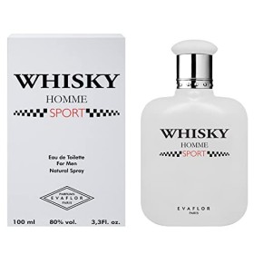 WHISKY Sport • Eau de Toilette 100 ml • Vaporisateur • Parfum Homme • EVAFLORPARIS