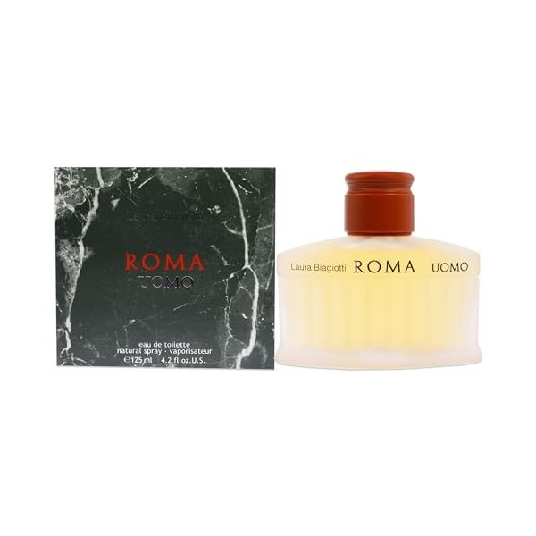 Laura Biagiotti Roma Uomo Eau de Toilette Vaporisateur 125 ml