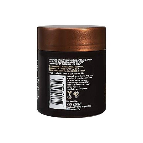 Cantu Soins de la peau Beurre de Mangue Raw Blend 156g