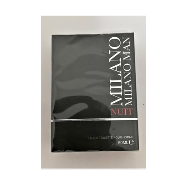 Allglazz MILANO MAN NUIT Eau De Toilette Pour Homme 50ML Aftershave for men