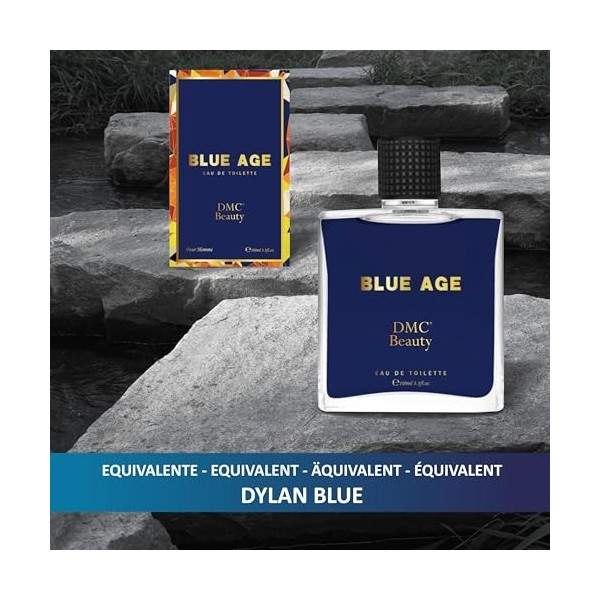 DMC Blue Age Parfum homme équivalent compatible et inspiré par Dylan Blue, parfum masculin durable et résistant, parfum inten