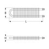 Radiateur Lave Vaisselle Comenda AC122, AC152, AC182, AC202, AC242, AC151, Hoonved EDT140, EDT85, EDT100, EDT170, EDT200