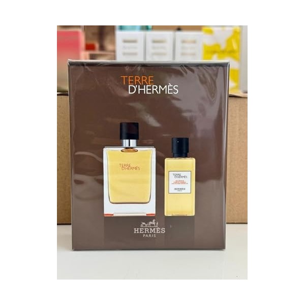 HERMES PARIS TERRE DHERMES EAU DE TOILETTE 100ML VAPORIZADOR + GEL DE BAÑO 80ML