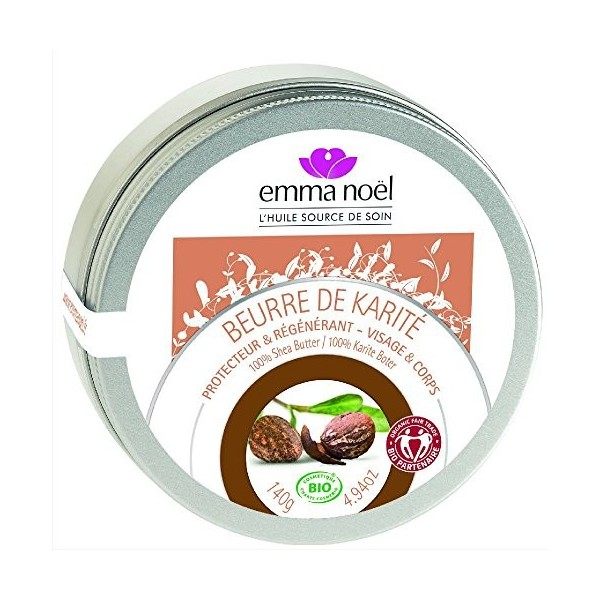 Emma Noël Beurre de Karité Cosmébio Equitable 140 g