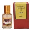 Huile de parfum Natural Attar Parfum Indien Ittar sans alcool 10ml Jannat - ROUGE