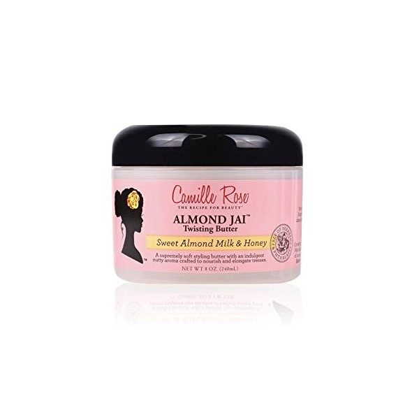 Camille Rose Naturals Almond Jai Twisting Butter, 8 Ounce/240 ml by Camille Rose